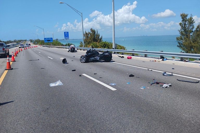76-Year-Old Pinellas Park Man Killed in Skyway Bridge Motorcycle Crash