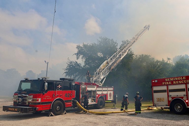 Brush Fire Contained Near Ulmerton Road in Largo; No Injuries Reported