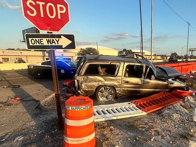 Clearwater Man Seriously Injured in US-19 Rollover Crash