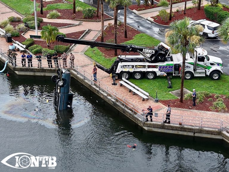 Driver Dies After Vehicle Submerges in Pond Along Bryan Dairy Road